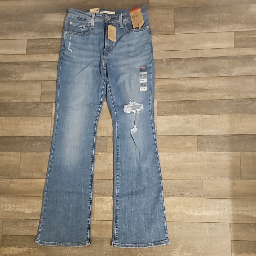 Levi's Light Blue Flare Jeans